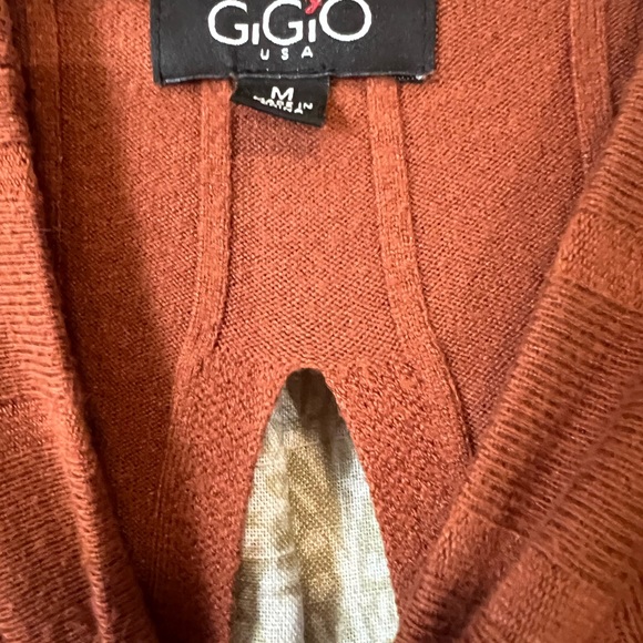 GiGio Ribbed Maxi Dress Size Med. - Clay Color - Picture 7 of 11